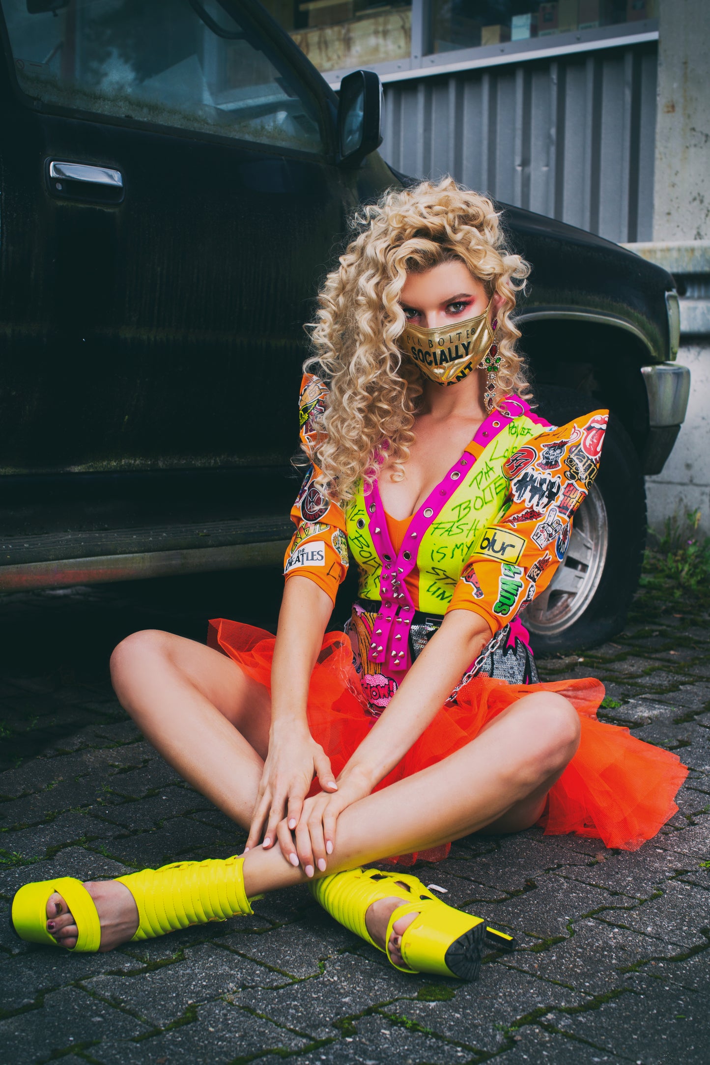 PIA BOLTE ® DRESS POP ART - PIA BOLTE® COUTURE