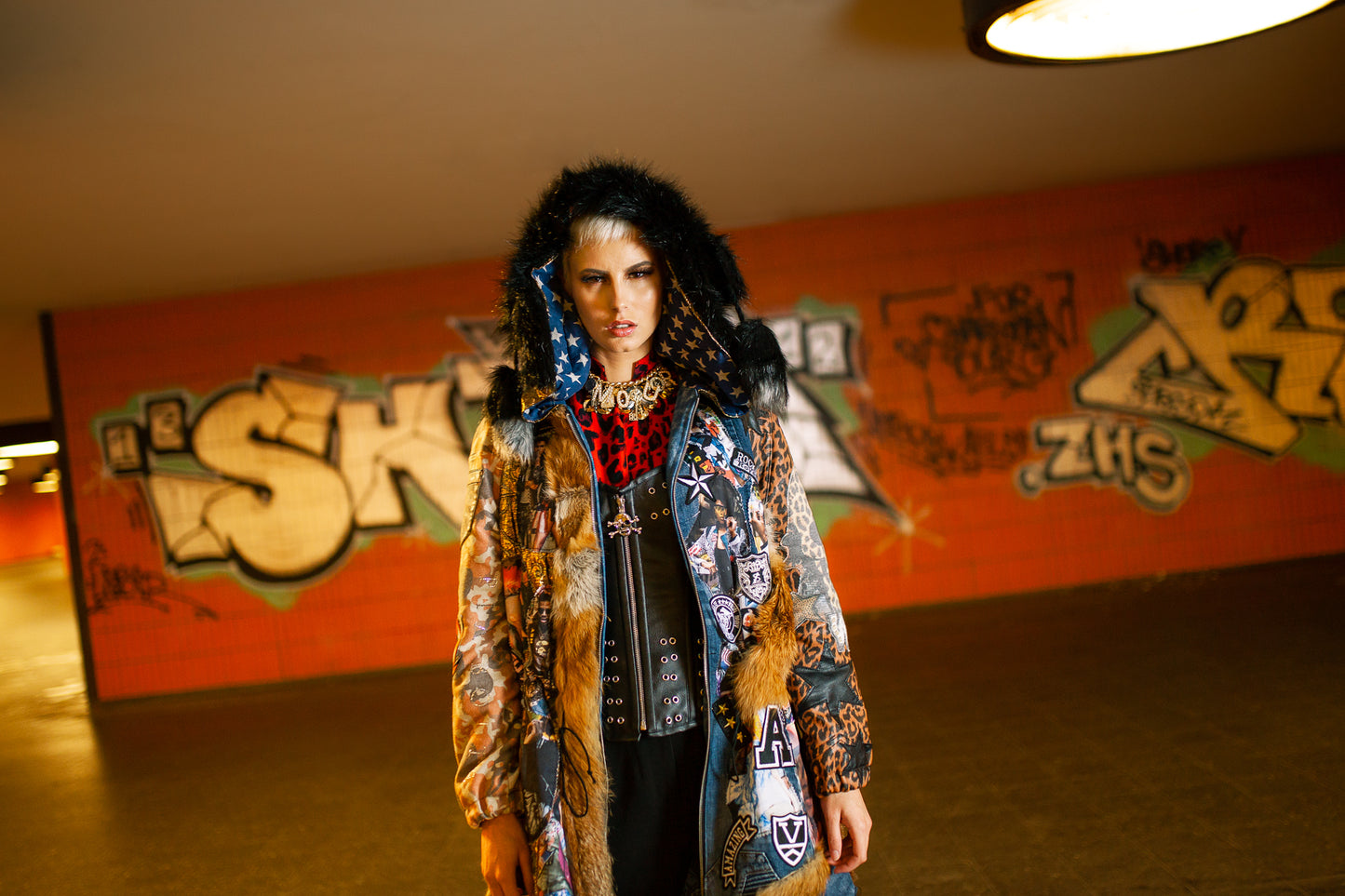 PIA BOLTE® fur COAT A-STAR - PIA BOLTE® COUTURE