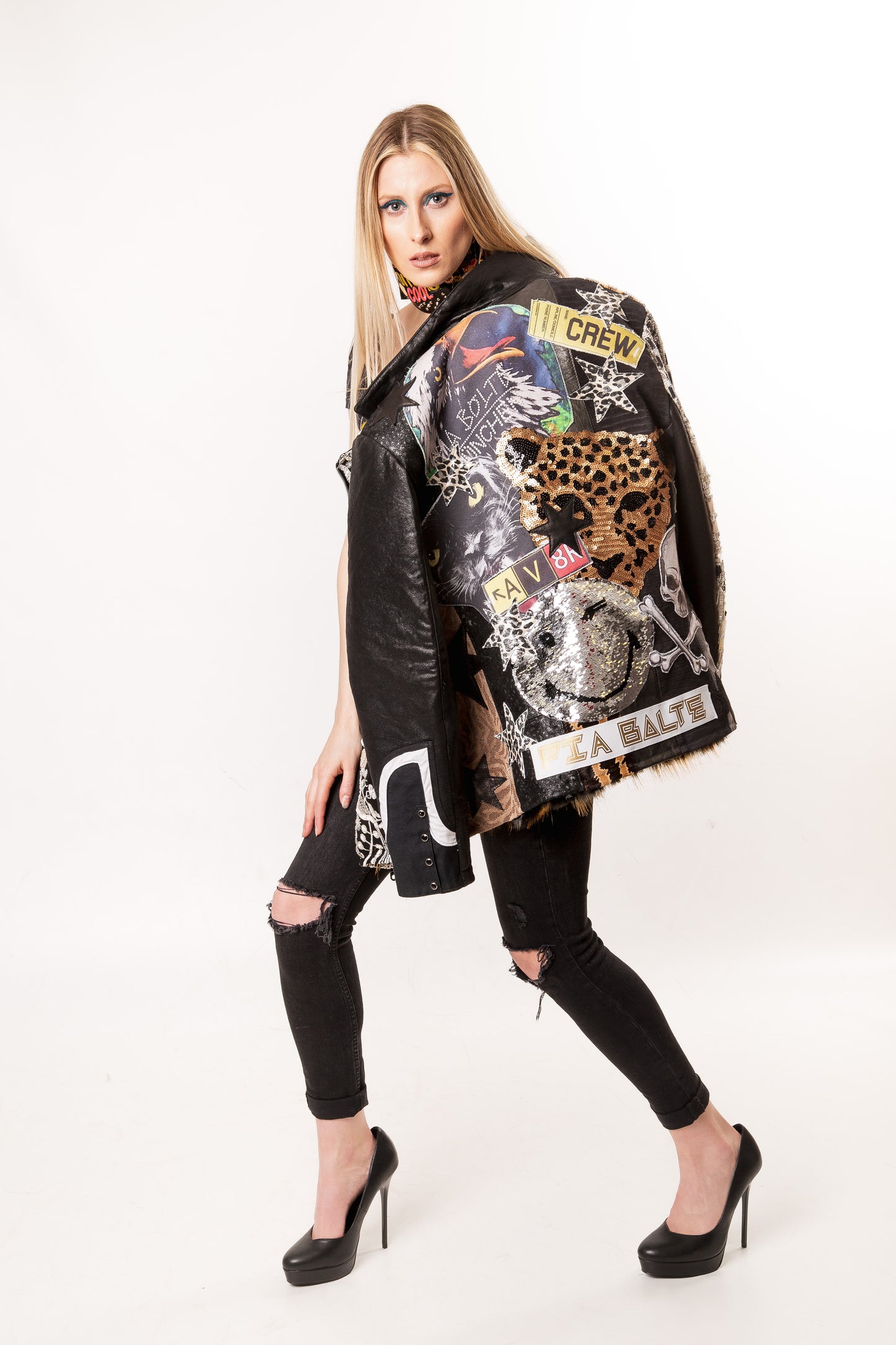 PIA BOLTE Jacket LEO ROCK Style