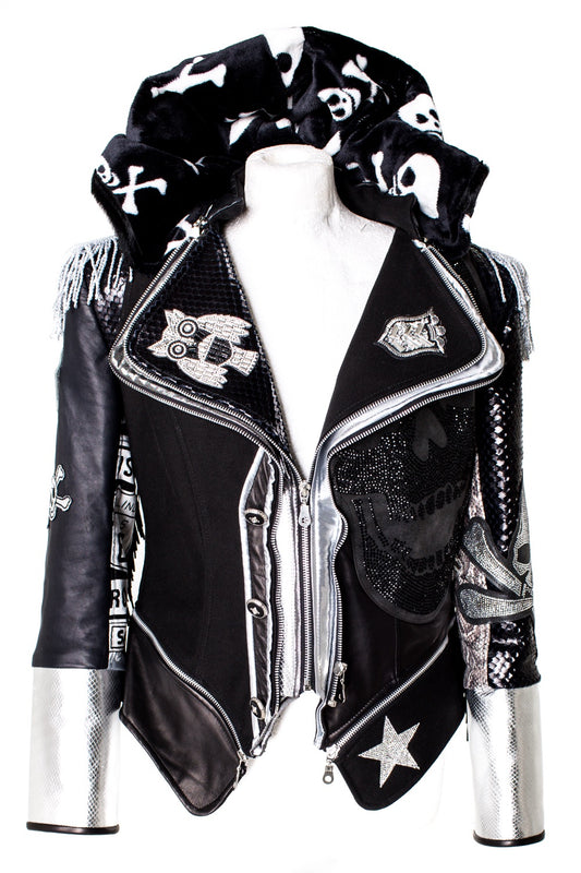 PIA BOLTE® BLACK MILITARY CAT - PIA BOLTE® COUTURE