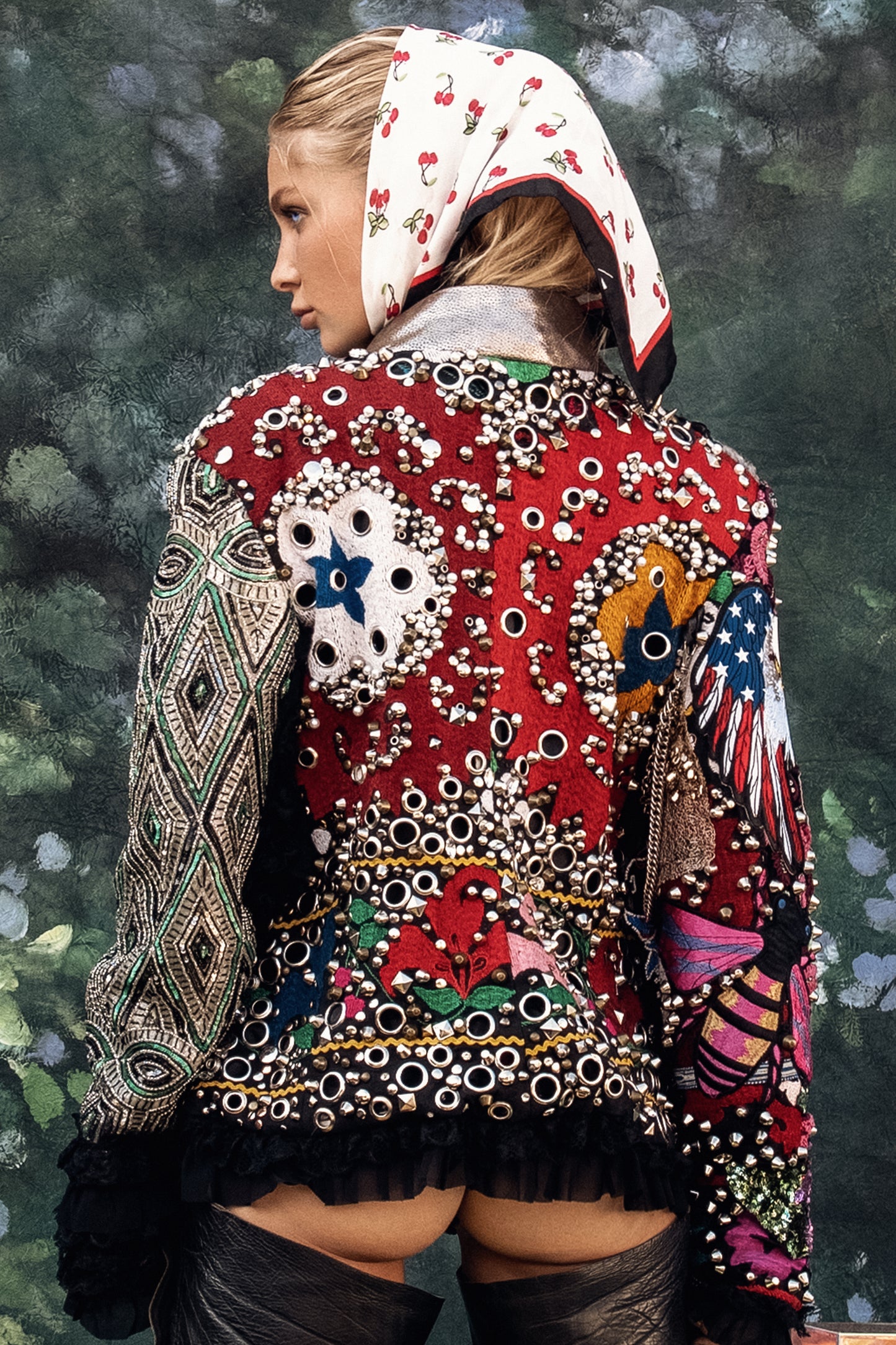 PIA BOLTE Jacket LUXURY FIRE