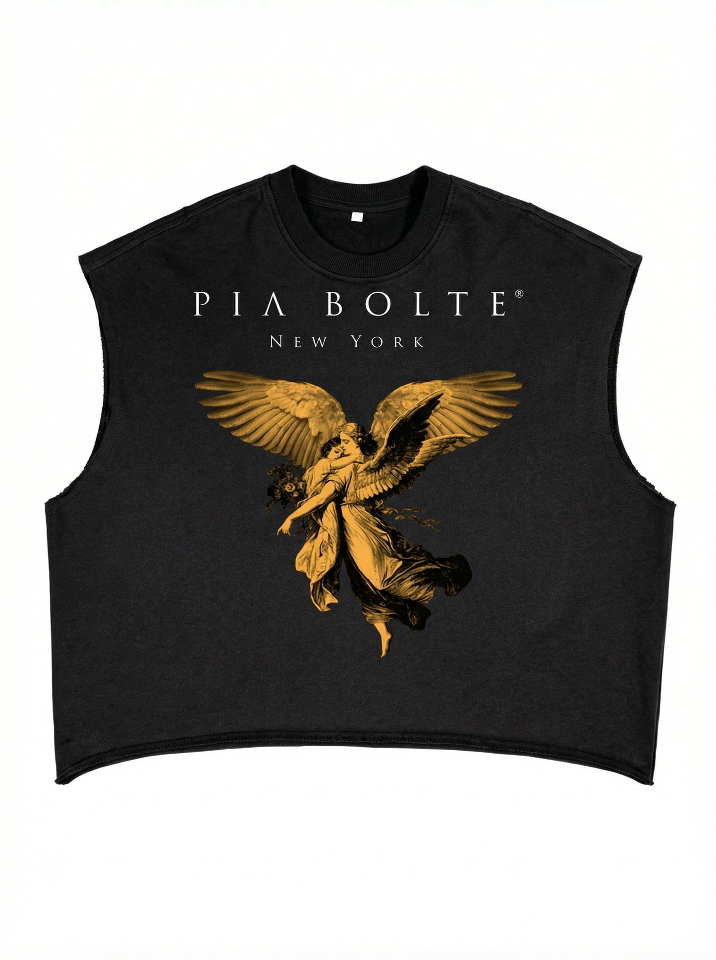 Boxy Tank Top New York Angel👌👌👌 unisex - PIA BOLTE® COUTURE