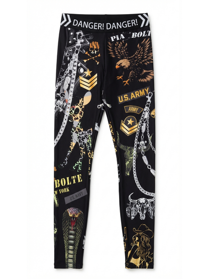 PIA BOLTE® Leggings Army Eagle - PIA BOLTE® COUTURE