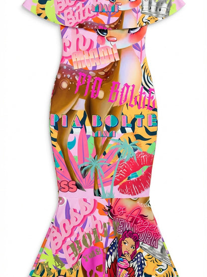 PIA BOLTE® Kleid - Miami colorful👌👌👌