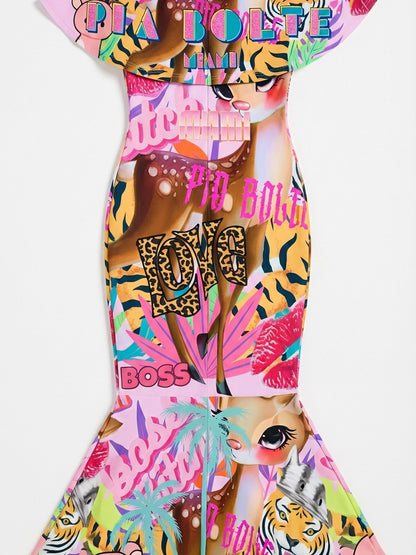 PIA BOLTE® Kleid - Miami colorful👌👌👌