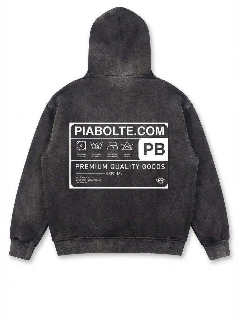 PIA BOLTE® HOODIE come fly with me - PIA BOLTE® COUTURE