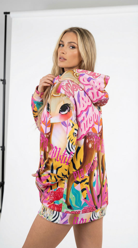 Pullover Hoodie sweet Bambii kiss👌👌👌