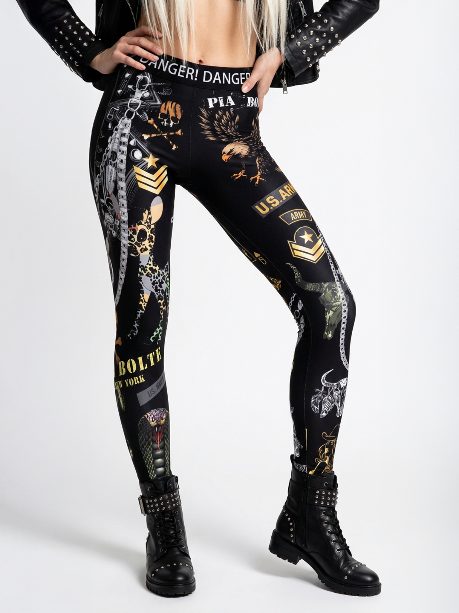 PIA BOLTE® Leggings Army Eagle - PIA BOLTE® COUTURE