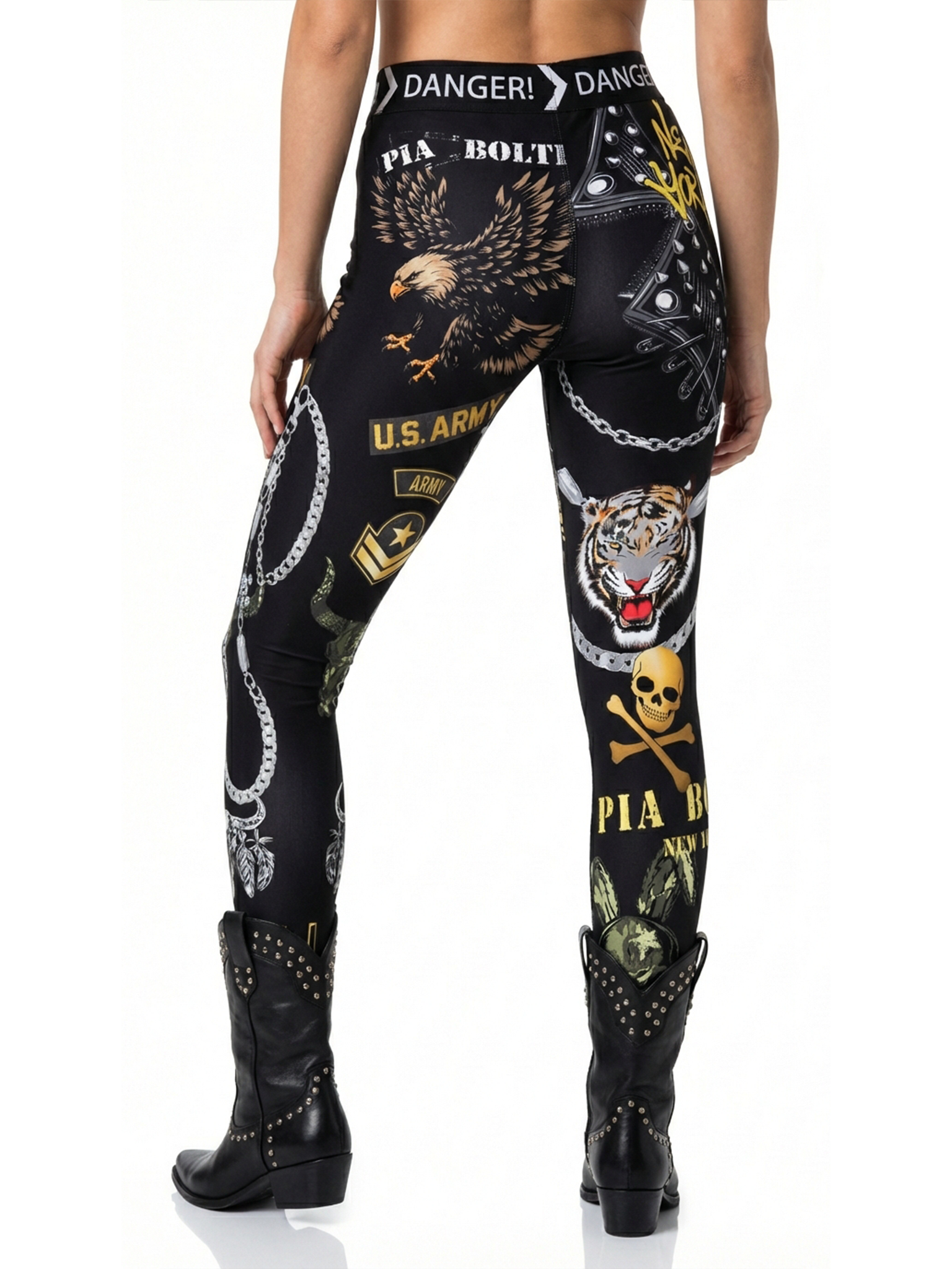 PIA BOLTE® Leggings Army Eagle - PIA BOLTE® COUTURE