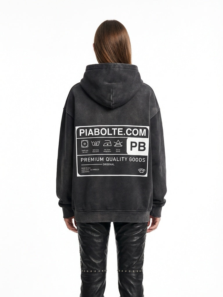 PIA BOLTE® HOODIE come fly with me - PIA BOLTE® COUTURE