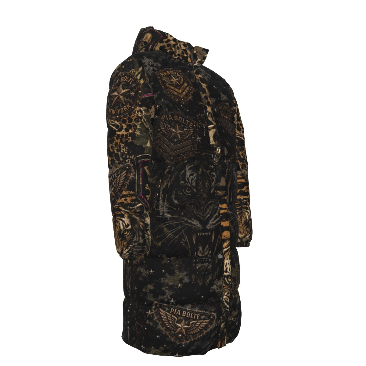 PIA BOLTE® Mantel TIGER MEDALLION – Produktbild 4