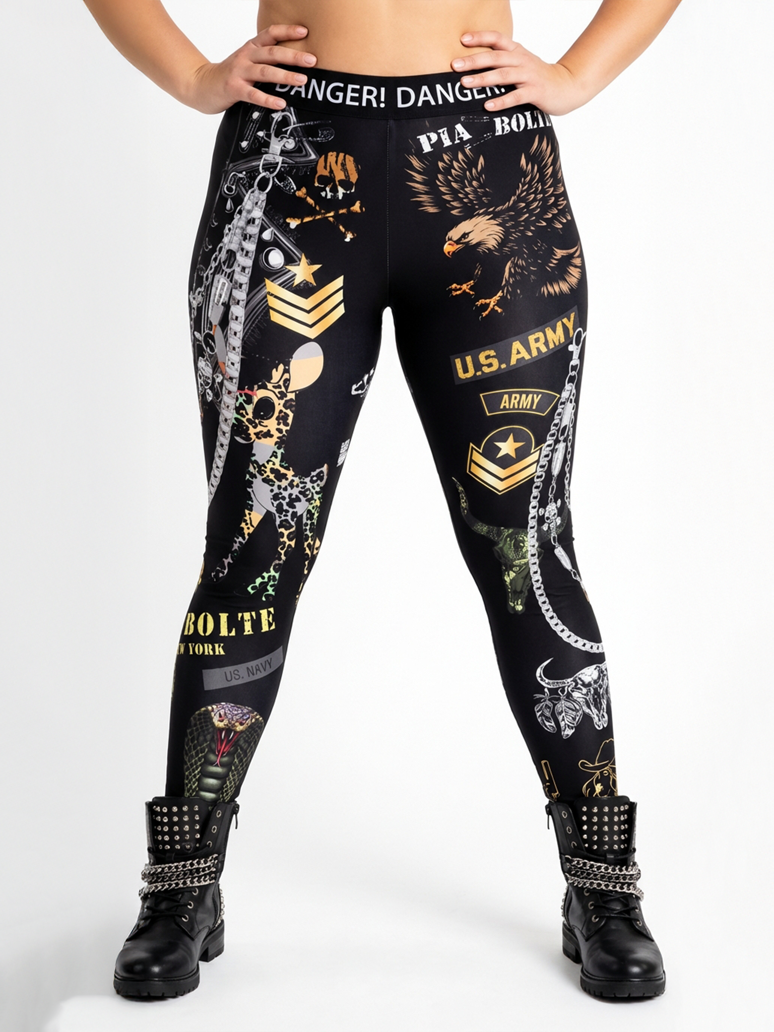 PIA BOLTE® Leggings Army Eagle - PIA BOLTE® COUTURE