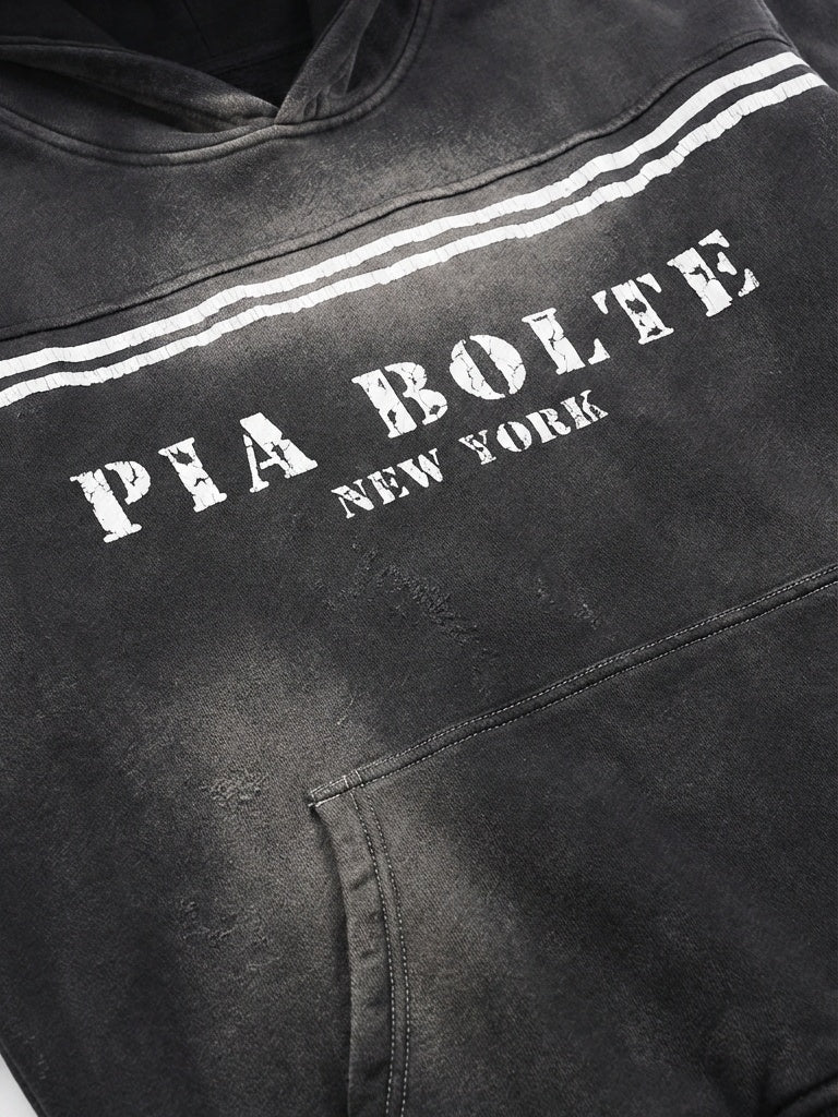 PIA BOLTE® HOODIE come fly with me - PIA BOLTE® COUTURE