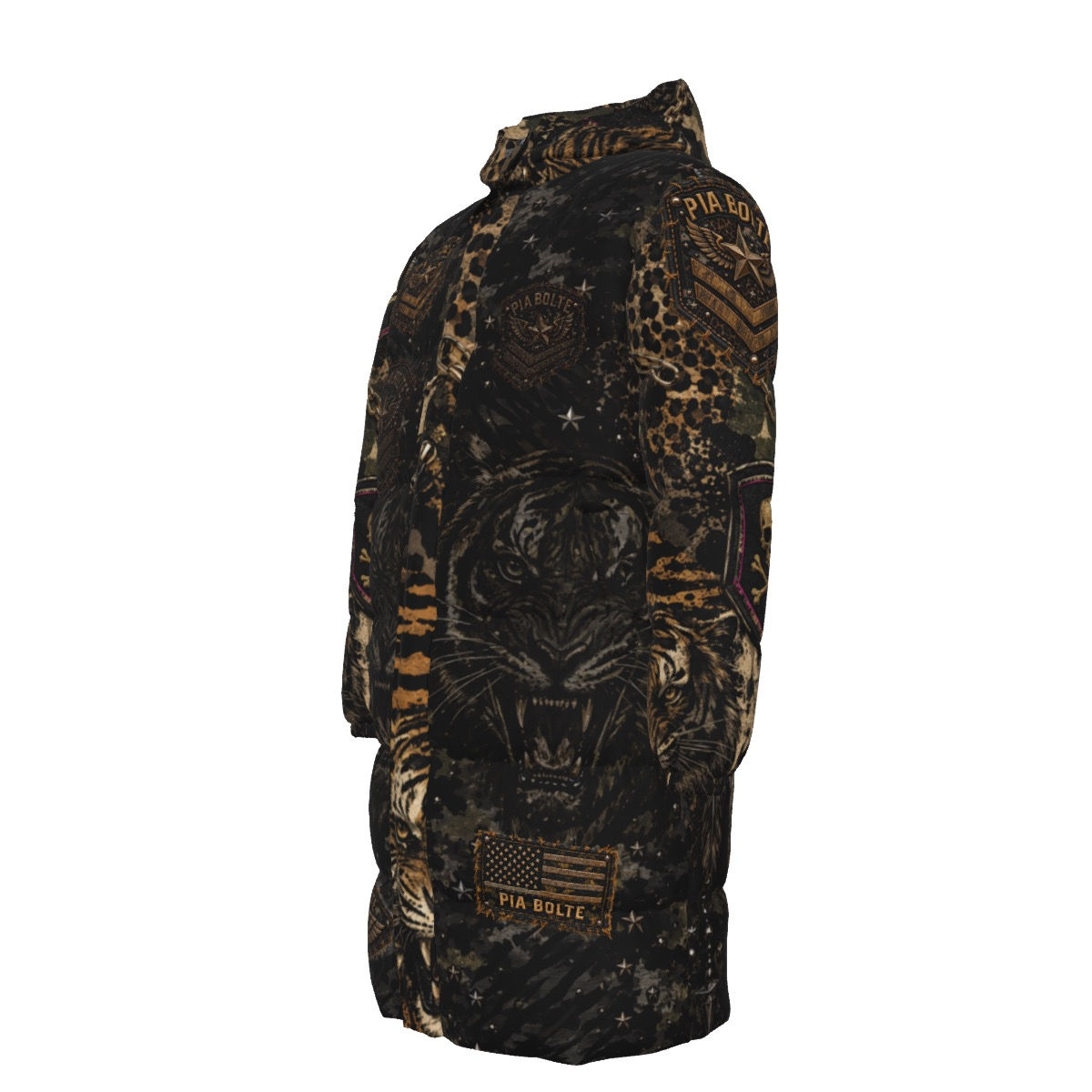 PIA BOLTE® Mantel TIGER MEDALLION – Produktbild 6