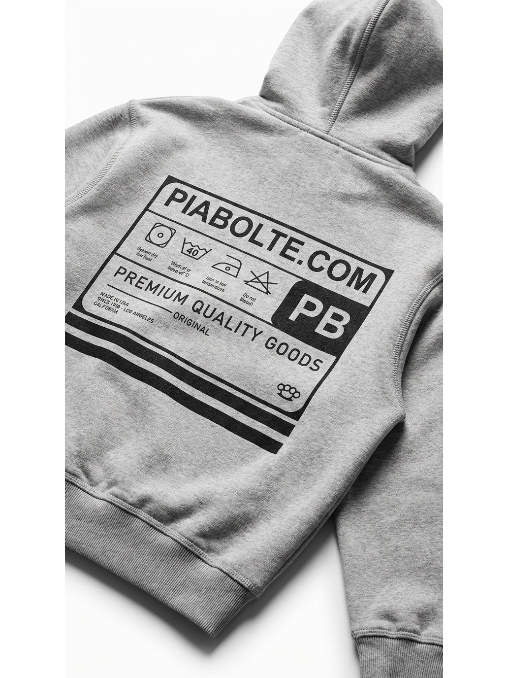 PIA BOLTE® HOODIE come fly with me - PIA BOLTE® COUTURE