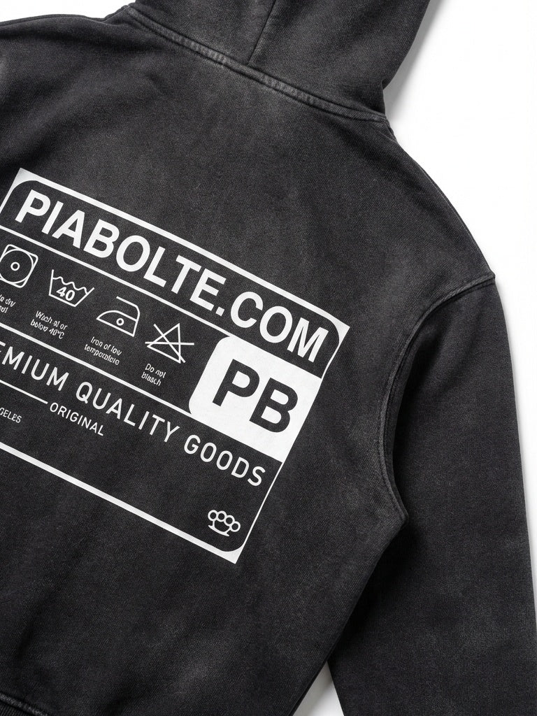 PIA BOLTE® HOODIE come fly with me - PIA BOLTE® COUTURE