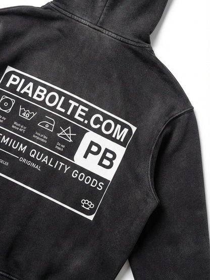 PIA BOLTE® HOODIE come fly with me - PIA BOLTE® COUTURE