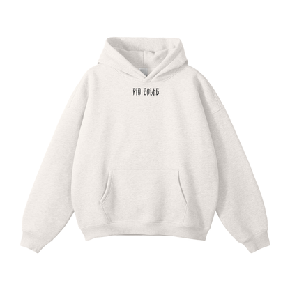 WINTER Hoodie LA white black pink fleece