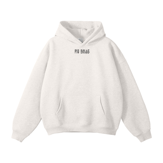 WINTER Hoodie LA white black pink fleece