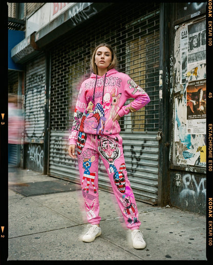 PIA BOLTE® Hoodie PINK & BEAUTIFUL