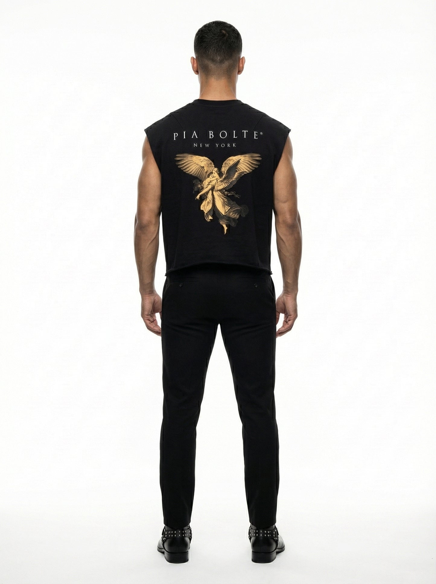 Boxy Tank Top New York Angel👌👌👌 unisex - PIA BOLTE® COUTURE