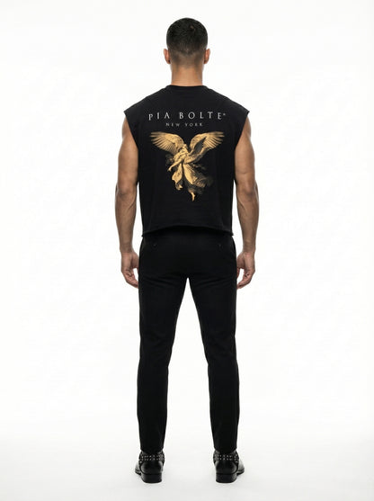 Boxy Tank Top New York Angel👌👌👌 unisex - PIA BOLTE® COUTURE