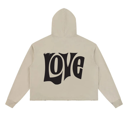 PIA BOLTE® NEW YORK PUNK DOG LOVE VINTAGE HOODIE