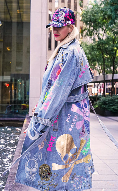 TRENCHCOAT JEANS Unique design