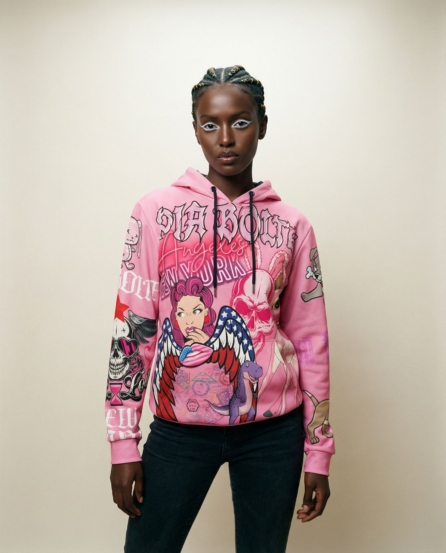 PIA BOLTE® Hoodie PINK & BEAUTIFUL