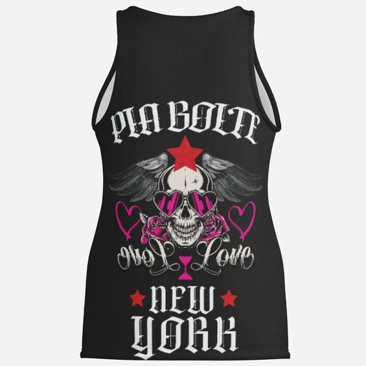 PIA BOLTE® Tank Top – Los Angeles New York | Damen Top