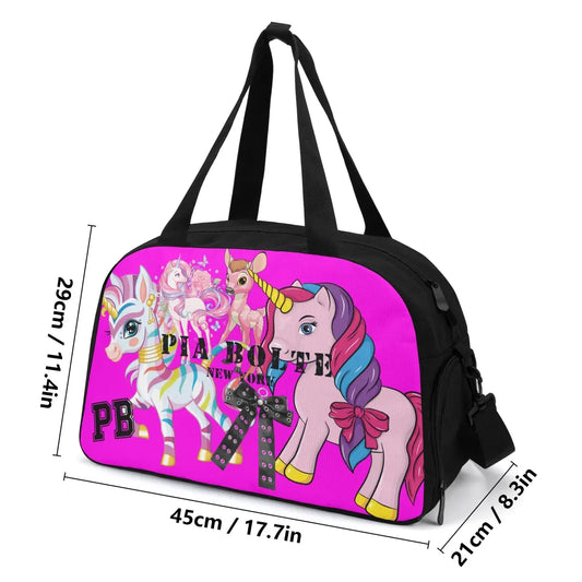 PIA BOLTE® Sweet Unicorn Weekender Bag – Candy Dreams Edition - PIA BOLTE® COUTURE