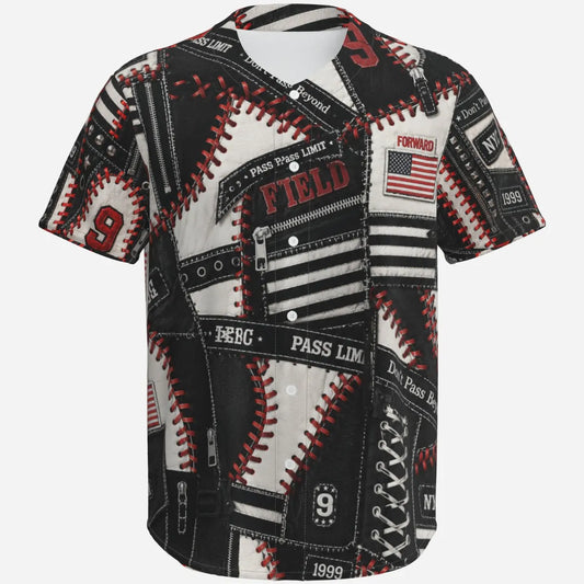 PIA BOLTE® Rebel Patch Baseball Jersey – Street Couture Edition