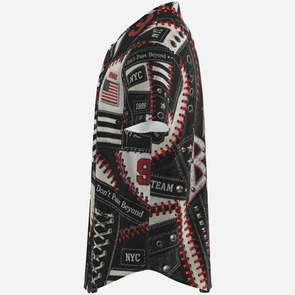 PIA BOLTE® Rebel Patch Baseball Jersey – Street Couture Edition