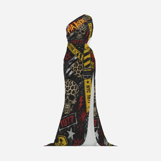 PIA BOLTE® Rebel Couture Maxi Dress – Street Art Edition - PIA BOLTE® COUTURE