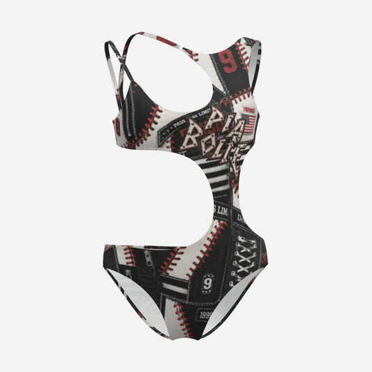 PIA BOLTE® Rebel Cut-Out Swimsuit – Street Couture Edition - PIA BOLTE® COUTURE