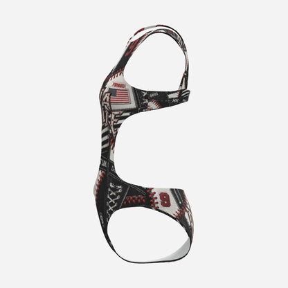 PIA BOLTE® Rebel Cut-Out Swimsuit – Street Couture Edition