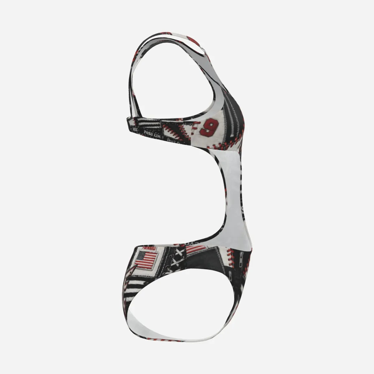 PIA BOLTE® Rebel Cut-Out Swimsuit – Street Couture Edition