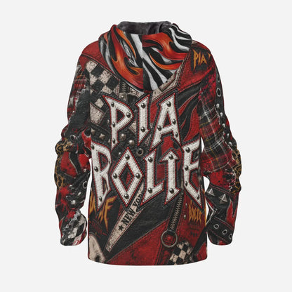 PIA BOLTE® Rebel Sherpa Zip Hoodie Jacket – Rockstar Edition