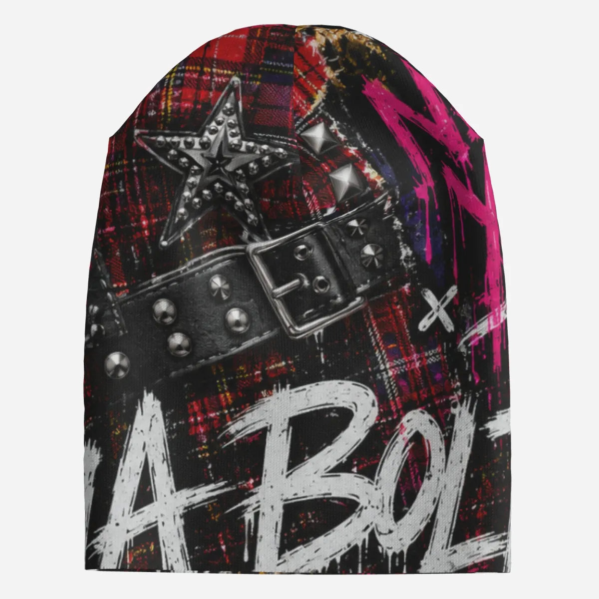 PIA BOLTE® Rebel Graffiti Beanie – Rockstar Edition unisex