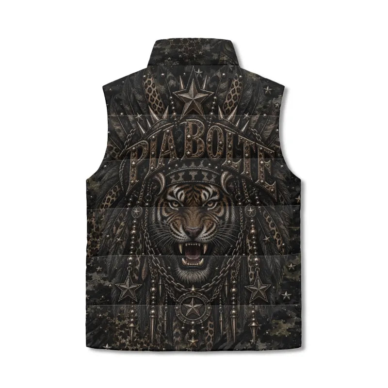 PIA BOLTE® DARK WILD TIGER FREEDOM ROCKSTAR STATEMENT VEST