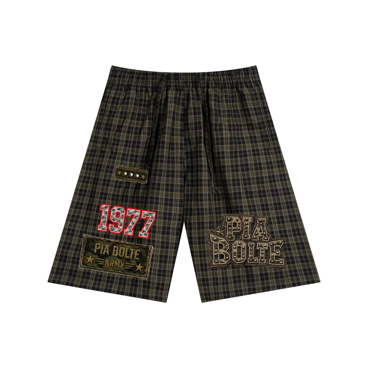 PIA BOLTE® 1977 Army Tartan Shorts