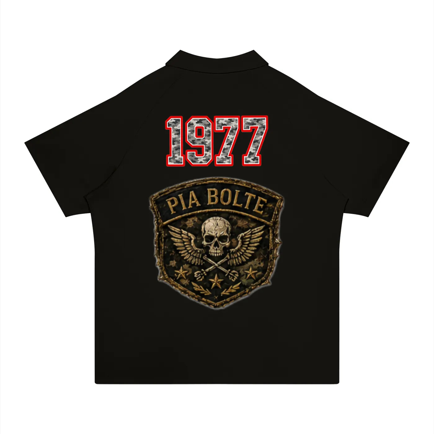 PIA BOLTE® 1977 SKULL BADGE Shirt