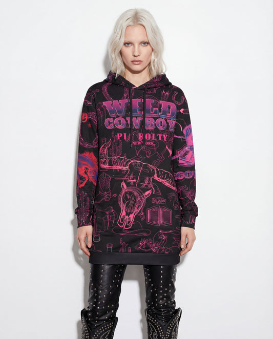 Hoodie long Rodeo