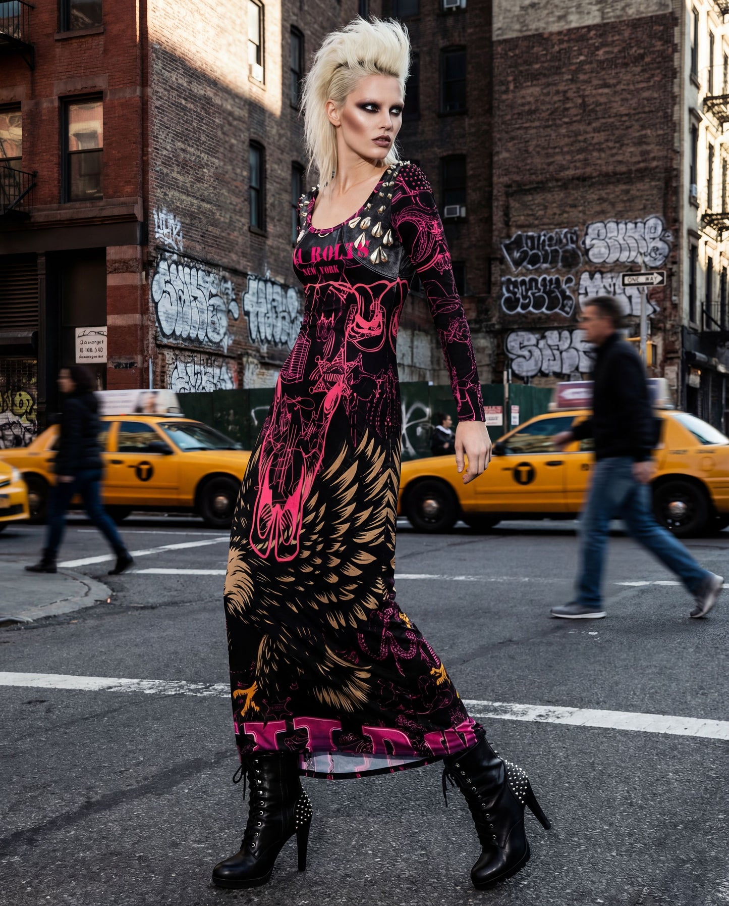 PIA BOLTE® RUNWAY VELVET DRESS – Midnight Statement