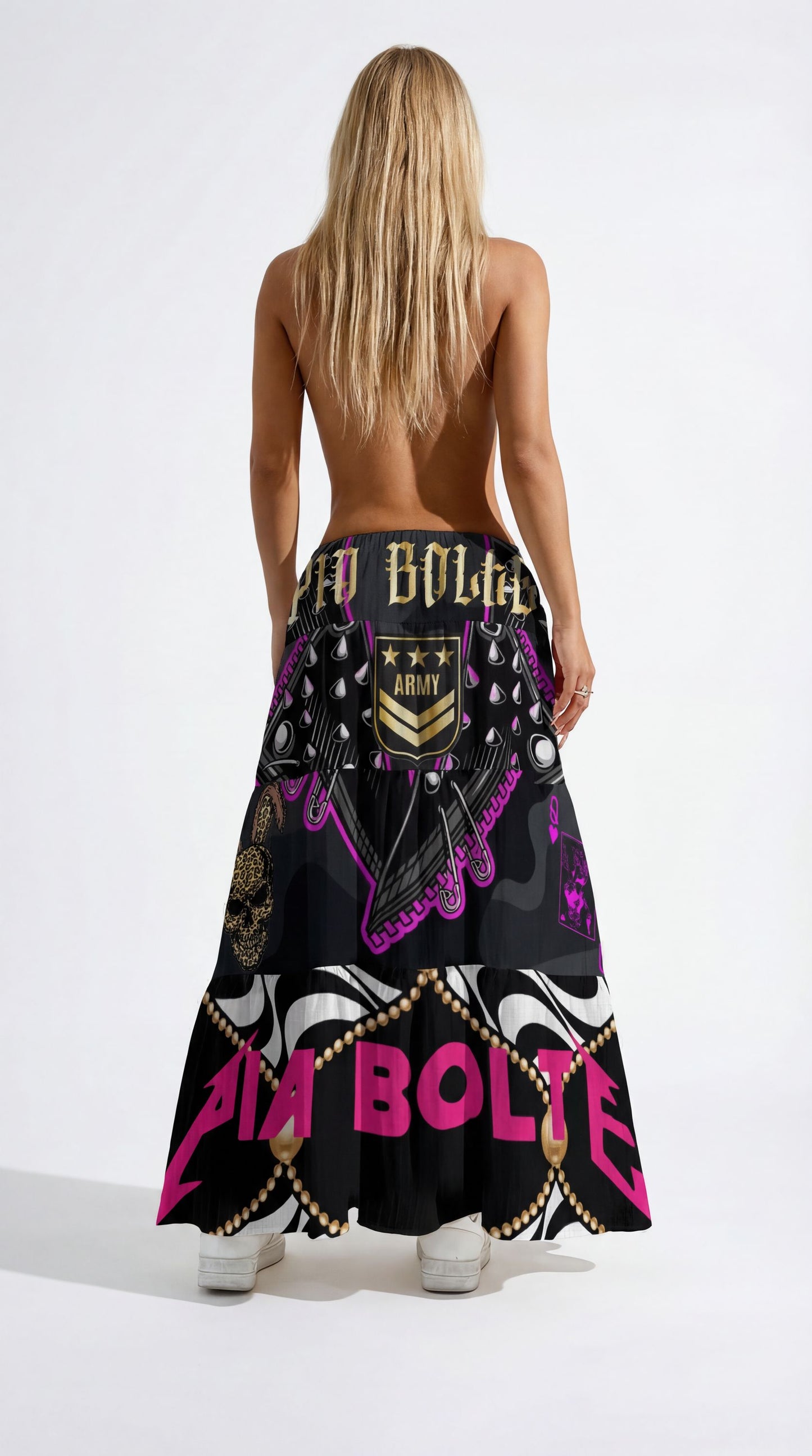 ROCK purple skull - PIA BOLTE® COUTURE