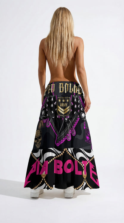 ROCK purple skull - PIA BOLTE® COUTURE