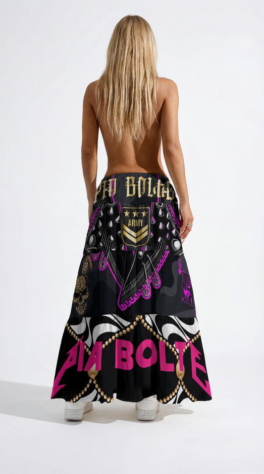 ROCK purple skull - PIA BOLTE® COUTURE