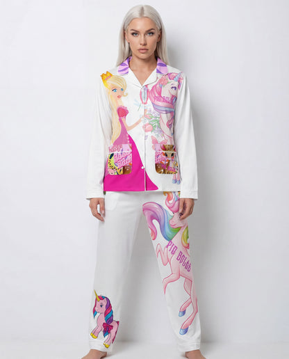 Nightwear Pyjama Set Princess Unicorn