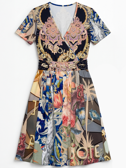 PIA BOLTE® Kleid - mystic flowers dream ᴸᴵᴹᴵᵀᴱᴰ - PIA BOLTE® COUTURE