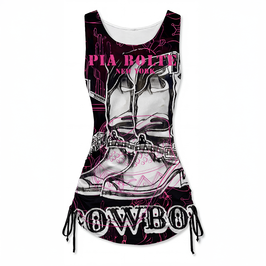 Wild Cowboy Lace-Up Top – New Collection